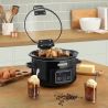 Crock Pot 4,7 litros, con temporizador y tapa abatible