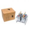 Set 6 moldes de acero inoxidable para helados - Classic