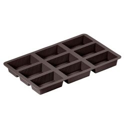 Forma para brownies de silicone platina - Lurch