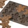 Molde para galletas de jengibre, de silicona platino premium - Lurch