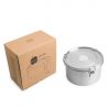 Fiambrera redonda de acero inoxidable Brotzeit - 1800 ml