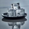 Cubitera con tapa, de silicona platino