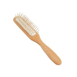 Cepillo de cabelo alongado com pinos de madeira - Redecker