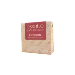 Sabonete sólido esfoliante de casca de amêndoa e aloe vera, ecológico - Essabó