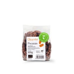 Nozes-pecã ecológicas sem casca, 100 g - Oleander