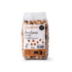 Avelãs tostadas sem pele ecológicas, 200 g - Oleander