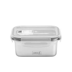 Fiambrera hermética rectangular con tapa Lurch - 500 ml
