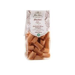 Paccheri de lentilha vermelha sem glúten e ecológica, 250 g - Pasta Natura