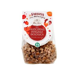 Massa de cereais integrais para crianças sem glúten e ecológica, 250 g - Pasta Natura
