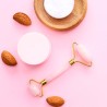 Rodillo massageador facial de quartzo rosa - Zen Arome