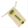 Rodillo massageador facial de jade verde - Zen Arome