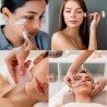 Gua Sha de quartzo rosa - Zen Arome