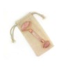 Rodillo massageador facial de quartzo rosa - Zen Arome