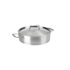Caça-vazamento de aço inoxidável com tampa de aço, foodie, 24 cm - Lacor