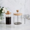 Cafeteira francesa de vidro, Wood, 800 ml - Lacor