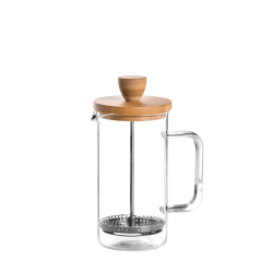Cafetera francesa cristal, Wood, 350 ml - Lacor