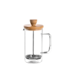 Cafetera francesa cristal, Wood, 350 ml - Lacor