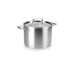 Panela alta de aço inoxidável com tampa de aço, foodie, 16 cm - Lacor
