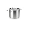 Panela alta de aço inoxidável com tampa de aço, foodie, 16 cm - Lacor