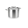 Olla alta de acero inoxidable con tapa de acero, foodie, 18 cm - Lacor