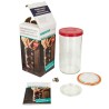 Tarro de fermentação de vidro 1500 ml + tampa e peso de vidro - Weck