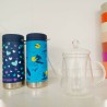 Garrafa térmica em aço inoxidável TKWide 355 ml para crianças, corações - Klean Kanteen