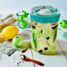kit para fermentar picles, azul - Kefirko