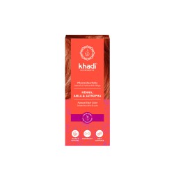 Henna natural con Amla y Jatropha - Khadi