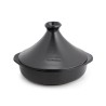 Tajine de cerâmica gres 25 cm com tampa, antracita - Topgres