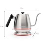 Hervidor de agua de acero inoxidable Pour Over 1000 cc - Espressions