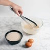 Batidor de varillas de aço inoxidável com espátula - Lacor