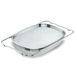 Escorredor de pia extensível em aço inoxidável, 23,5 cm - Lacor