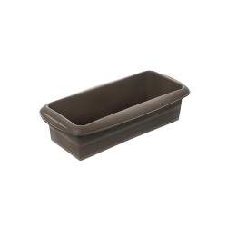 Molde retangular de silicone platina, 30 cm - Lurch