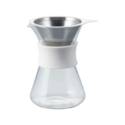 Cafeteira de goteo com colarinho de silicone, 400 ml - Hario