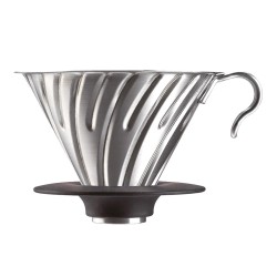 Suporte de aço inoxidável Pour Over L para filtro de café - Hario