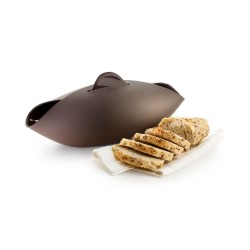 Molde para pão de silicone platina mini - Lekue