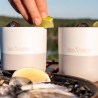 Caneca térmica de aço inoxidável Rise 399 ml, bege - Klean Kanteen