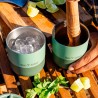 Taza térmica aço inoxidável Rise 399 ml, verde - Klean Kanteen