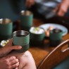 Taza térmica aço inoxidável Rise 399 ml, verde - Klean Kanteen
