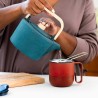 Taza térmica aço inoxidável Rise 399 ml, telha - Klean Kanteen
