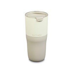 Vaso térmico de aço inoxidável Rise 768 ml, bege - Klean Kanteen