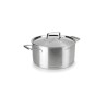 Olla de aço inoxidável com tampa de aço, foodie, 20 cm - Lacor