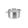 Olla de aço inoxidável com tampa de aço, foodie, 22 cm - Lacor