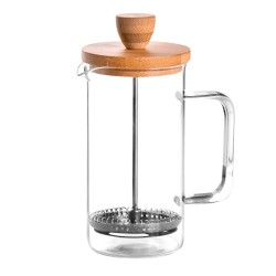Cafetera francesa cristal, Wood, 1000 ml - Lacor
