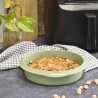Molde de silicone platina para fritadeira de ar, 20 cm - Lekue