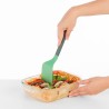 Espátula de silicone platina, plana e flexível - Lekue