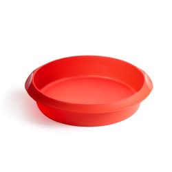 Molde de silicone platina redondo, 20 cm - Lekue
