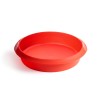 Molde de silicone platina redondo, 20 cm - Lekue