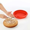 Molde de silicone platina redondo, 20 cm - Lekue