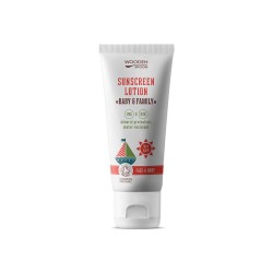 Protector solar ecológico familiar SPF 50, 100 ml - Wooden Spoon